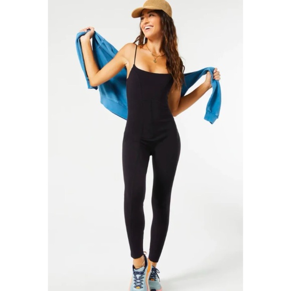 L*Space Black Spaghetti Strap Jumpsuit - Picture 5 of 9